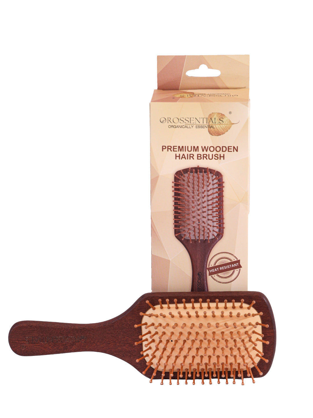 Wooden Hair brush - Premium (Dark wood)