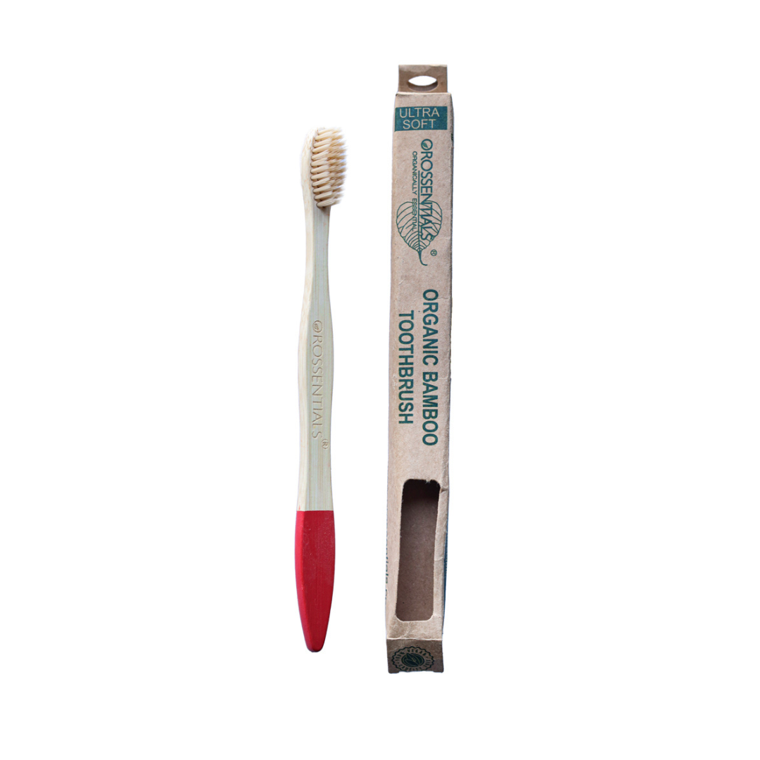 Wooden Toothbrush- Ultra Soft Bristles (Vegan Paint)