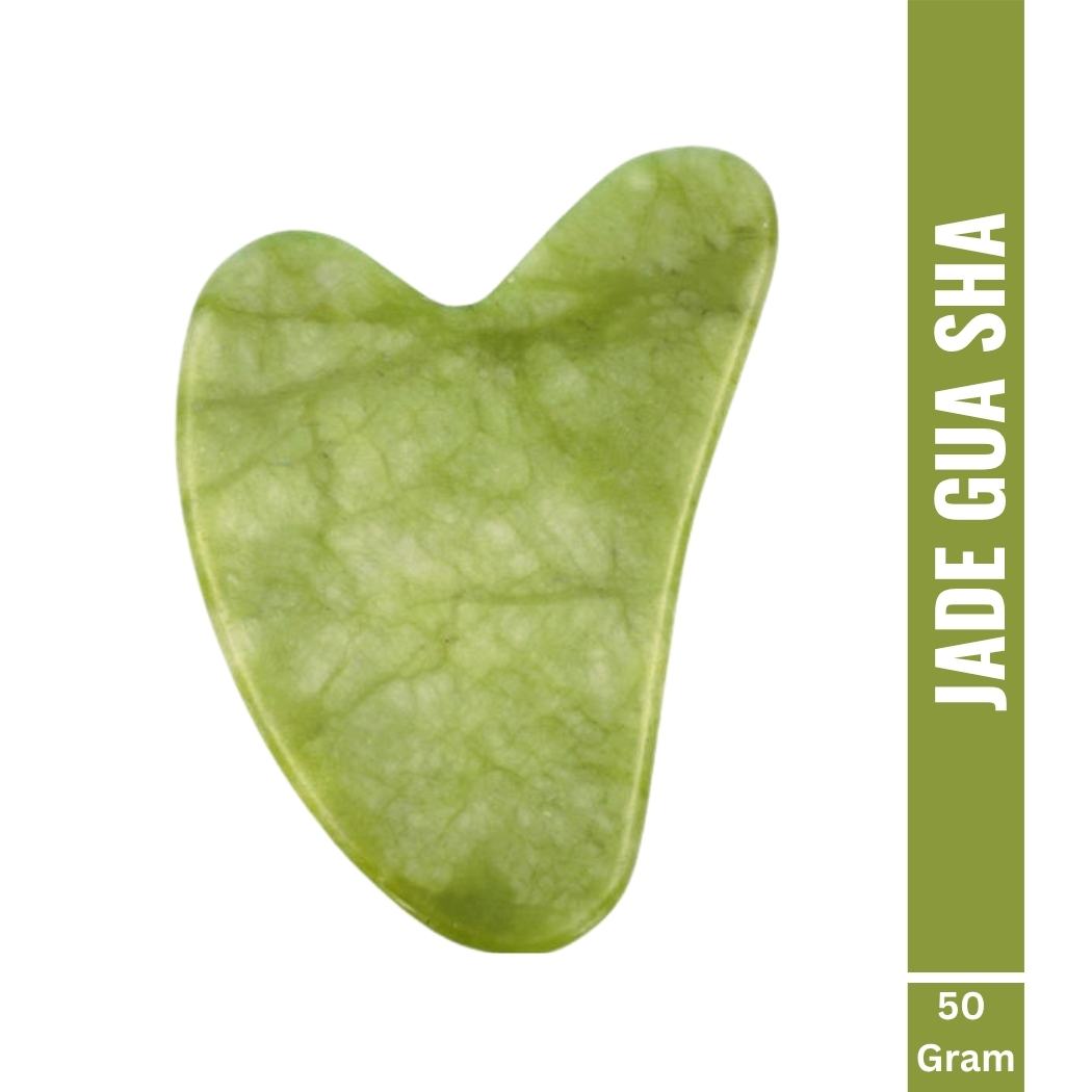 OROSSENTIALS Jade Gua Sha Stone Face Massager (ORO-026)