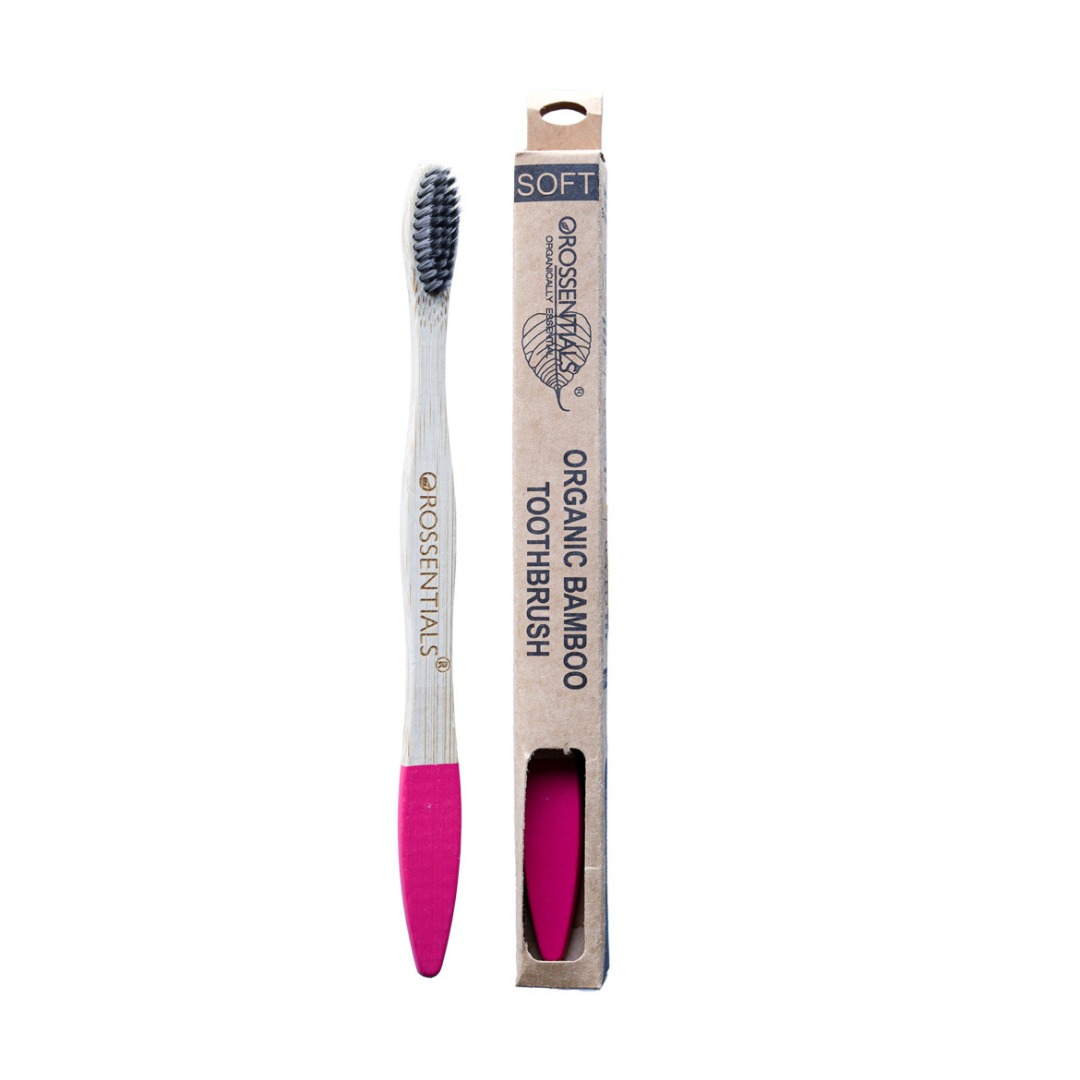 Wooden Toothbrush - Soft Bristles (Vegan paint)