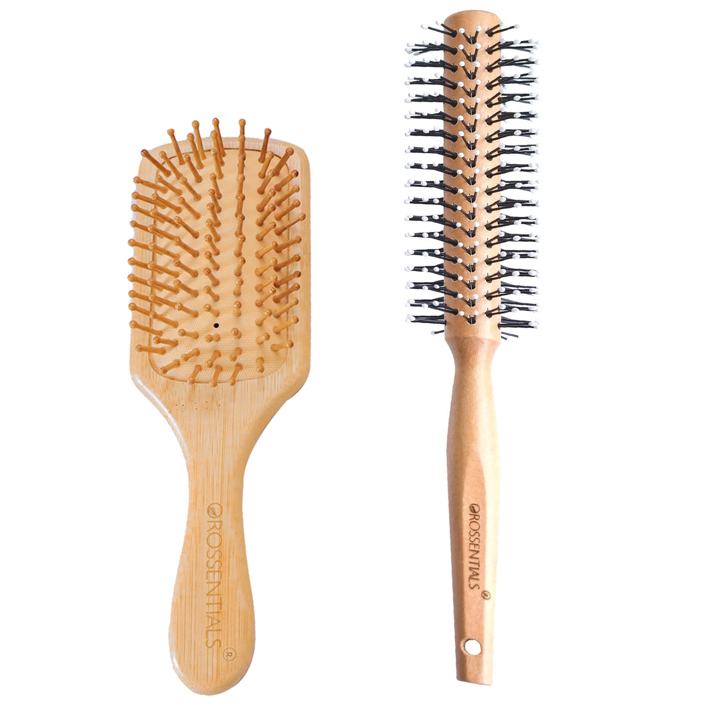 Wooden Paddle Hair Brush (India's No.1* Hair Brush Brand) For Men and Women(BC-12-20)