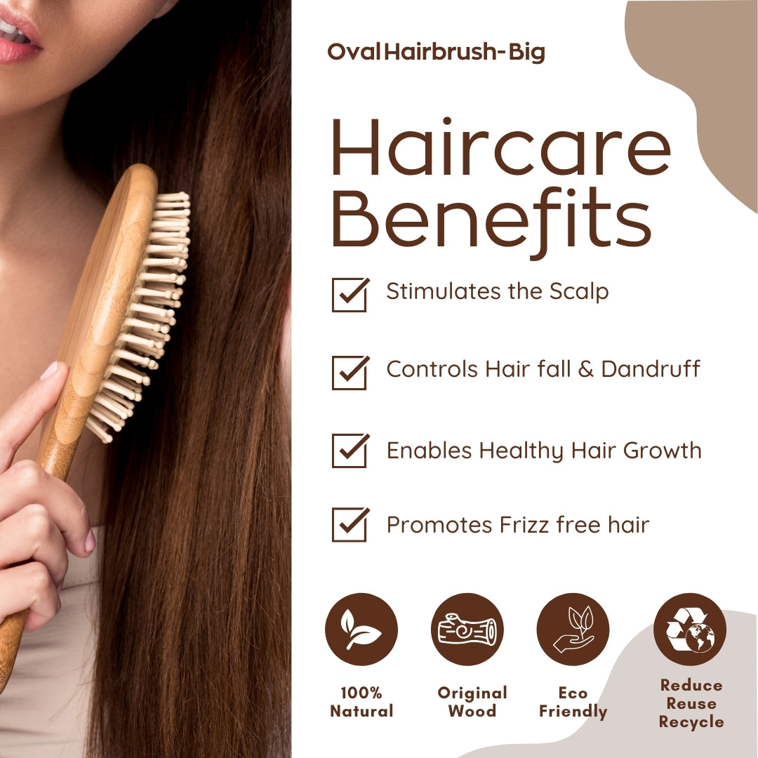 Combo Of Cushion Paddle Hair Brush/Round Hair Comb Brush For Women And Men (BC-13-48)