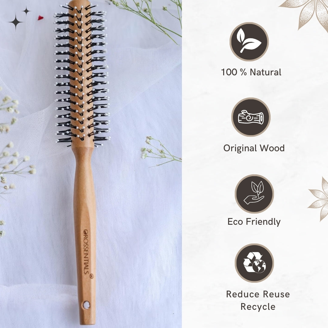 Wooden Paddle Hair Brush (India's No.1* Hair Brush Brand) For Men and Women(BC-12-20)