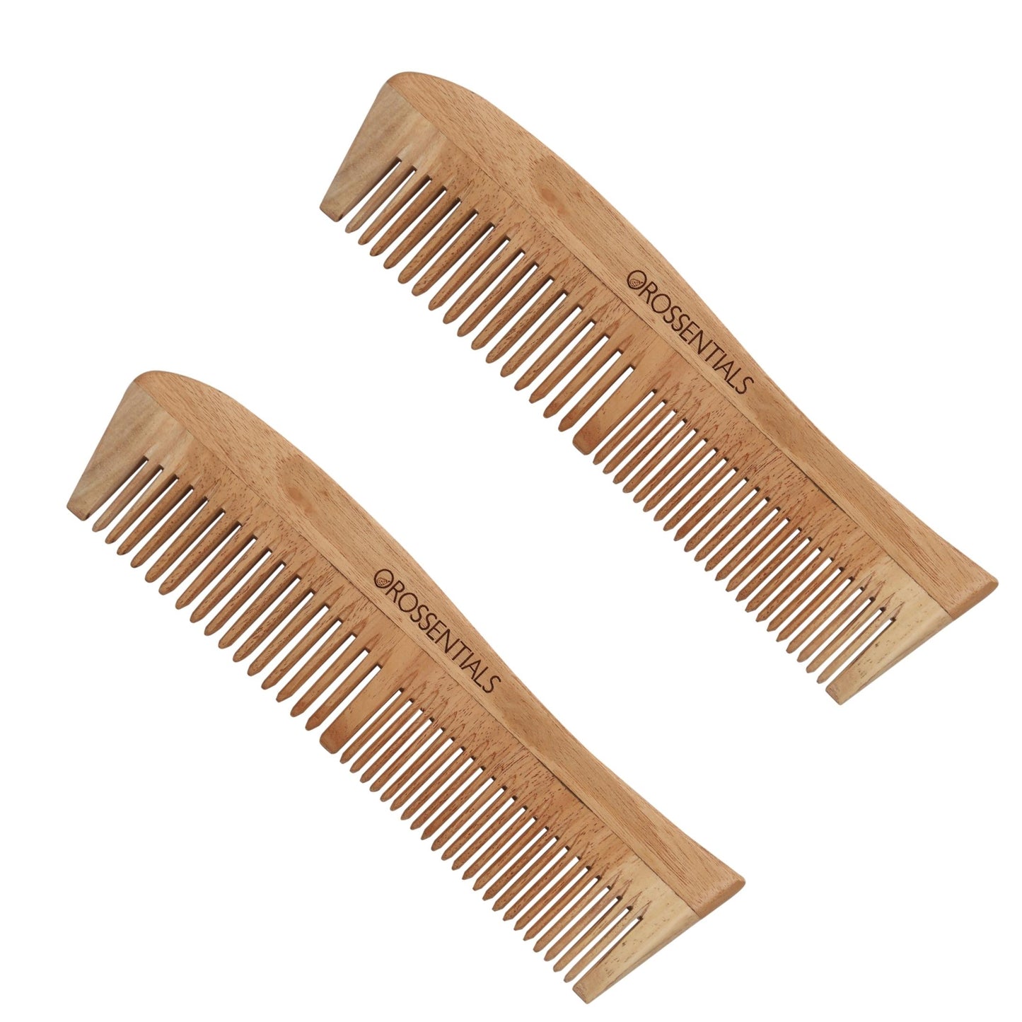 Wood Comb 2 In 1 Model (Set Of 2)