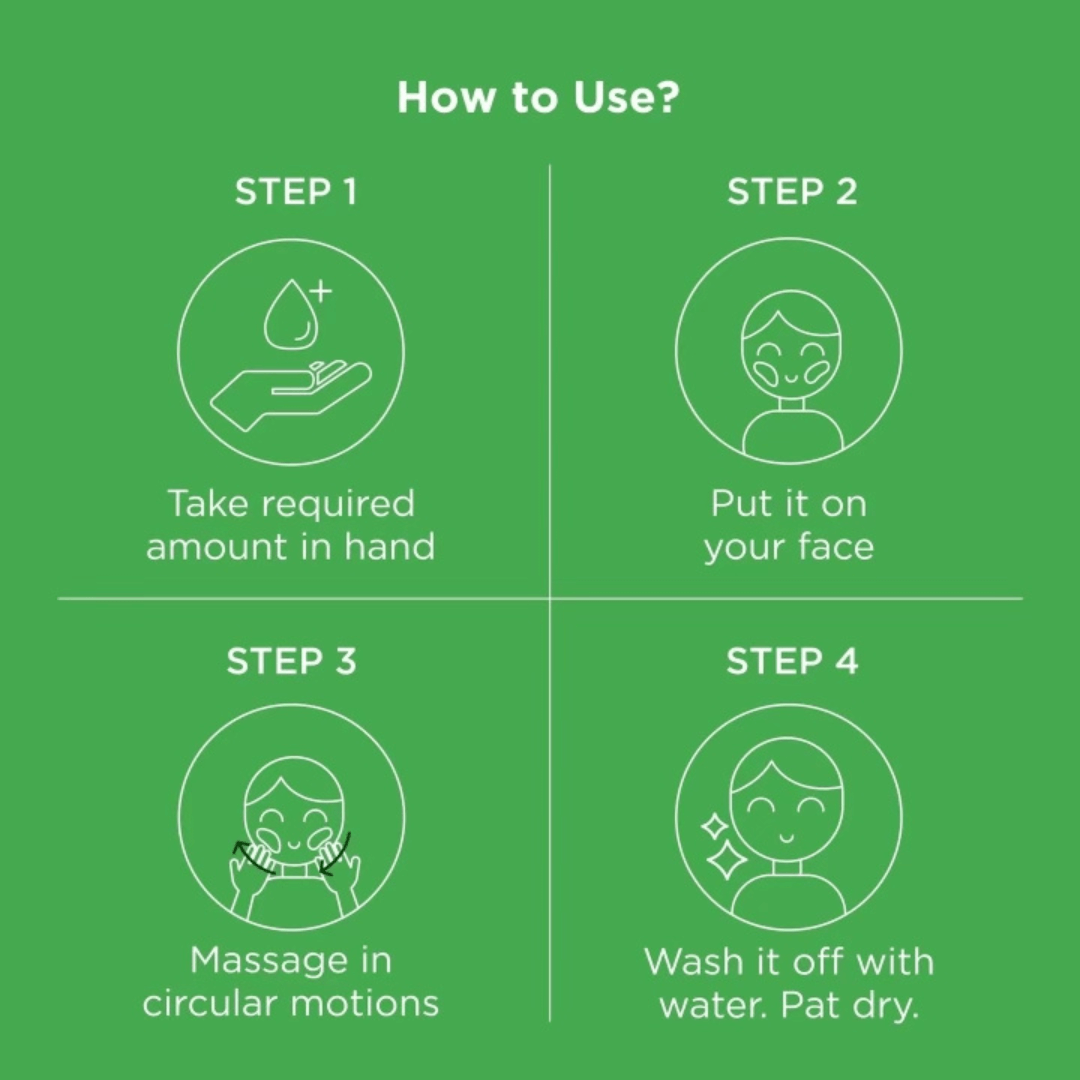 Tea Tree Oil Face Wash With Neem & Aloe Vera, 150 ml