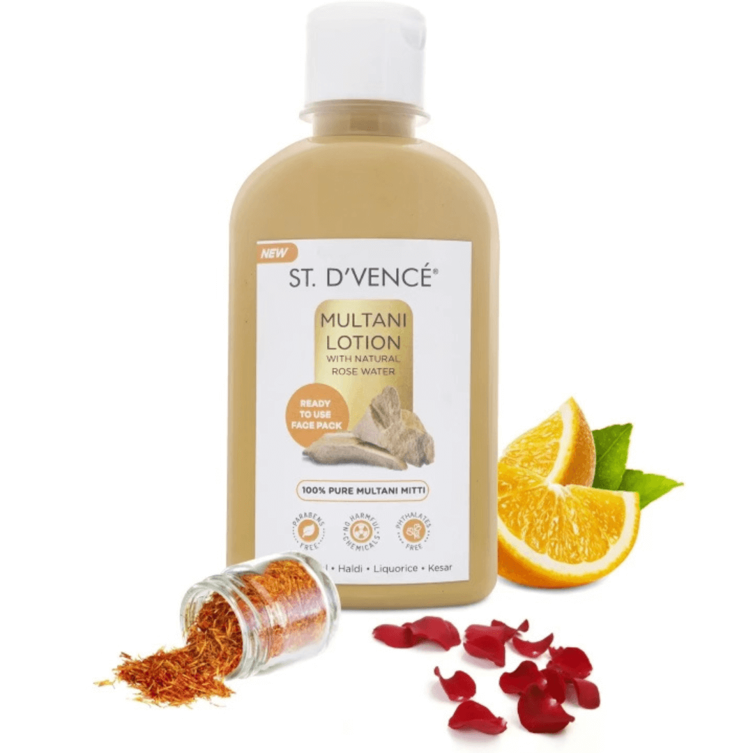 Multani Mitti Face Pack with Honey & saffron, 275 ml