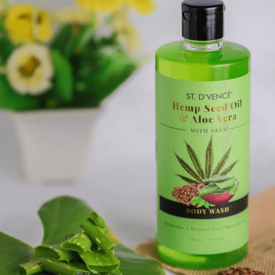 Hemp Seed & Aloe Vera Body Wash (500ml)