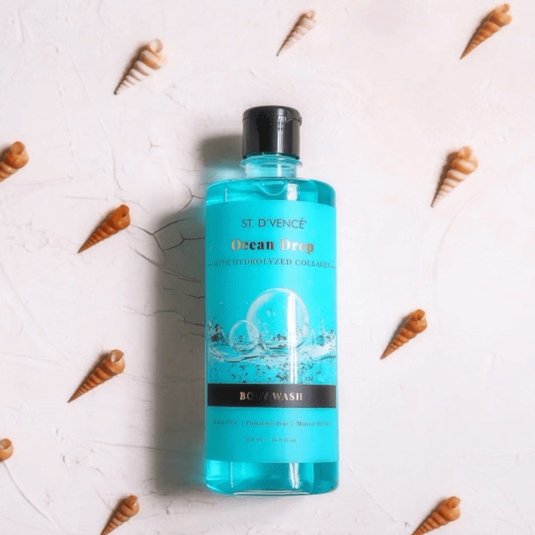 Ocean Drop With Hydrolyzed Collagen Body Wash (500ml)