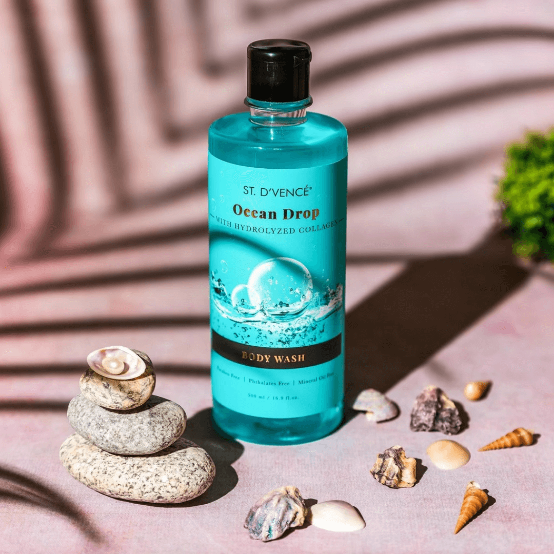 Ocean Drop With Hydrolyzed Collagen Body Wash (500ml)