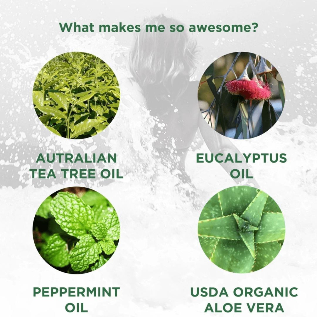 Tea Tree Body Wash with Eucalyptus And Peppermint Oil