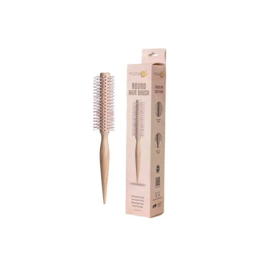 OROSSENTIALS  Round Nylon Pink Hair Brush (ORO-053)