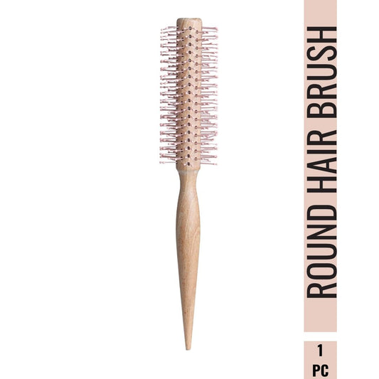 OROSSENTIALS  Round Nylon Pink Hair Brush (ORO-053)