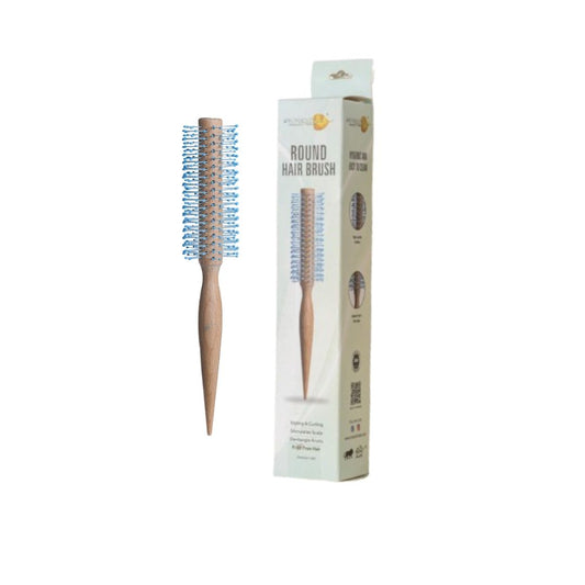 OROSSENTIALS  Round Nylon Blue Hair Brush (ORO-054)