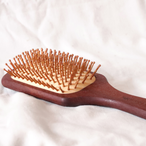 Wooden Hair brush - Premium (Dark wood)