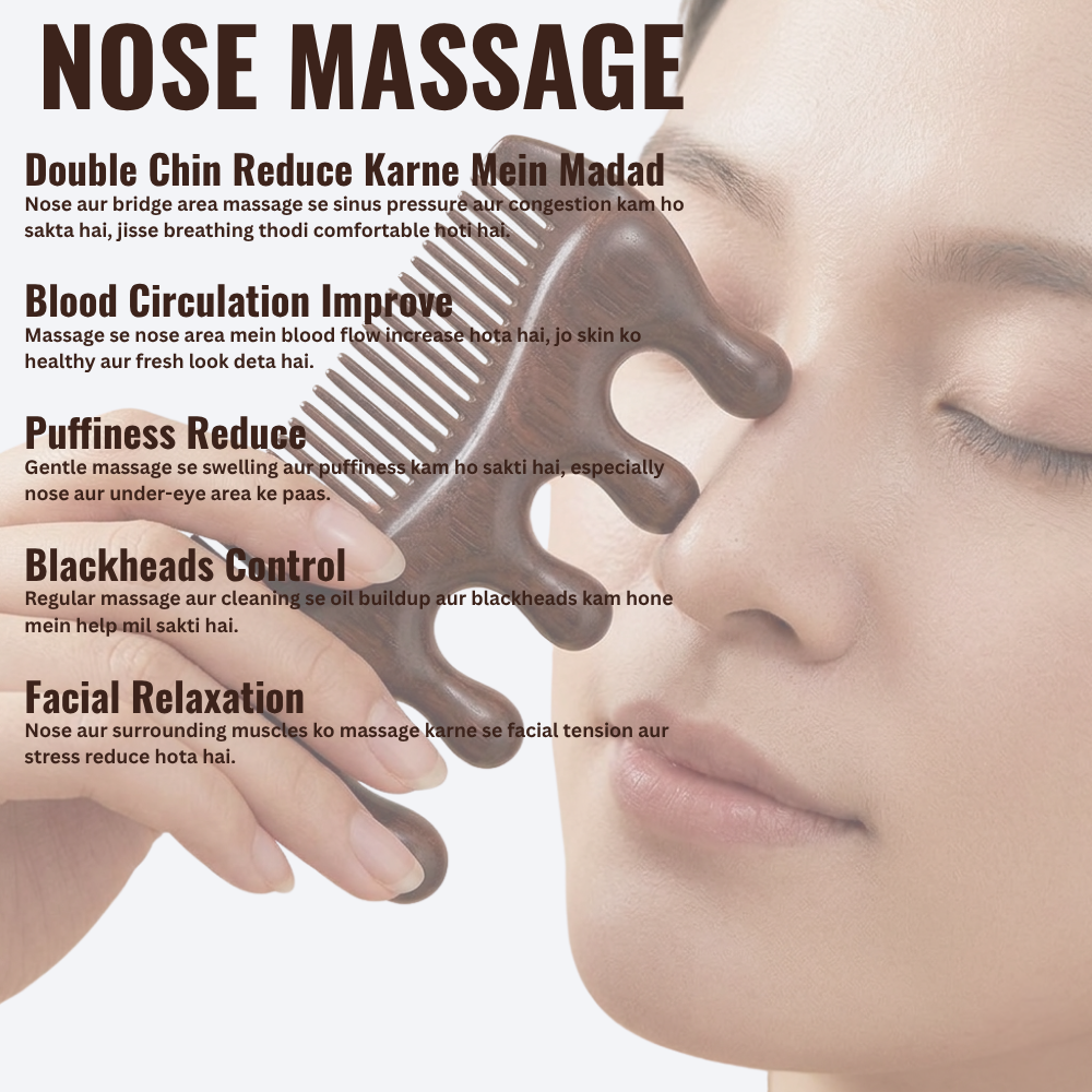 WOODEN MASSAGE COMB 3 IN 1 ORO-062