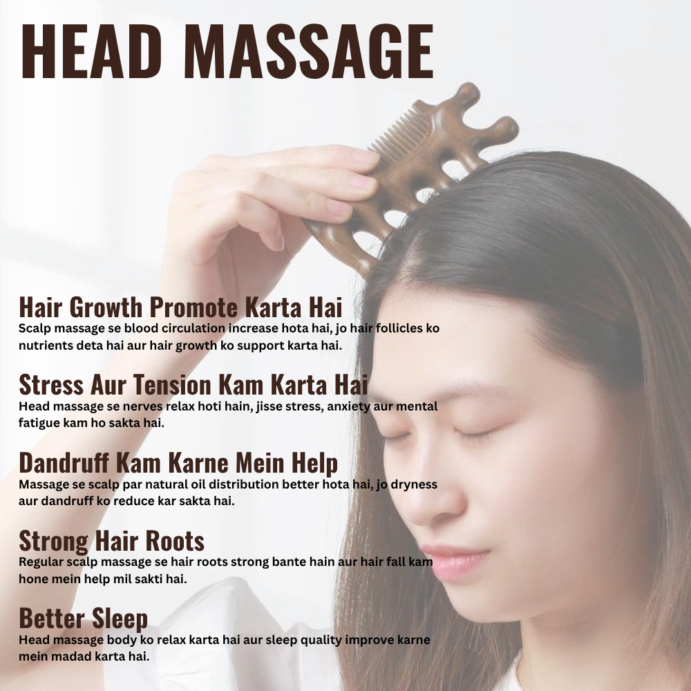 WOODEN MASSAGE COMB 3 IN 1 ORO-062