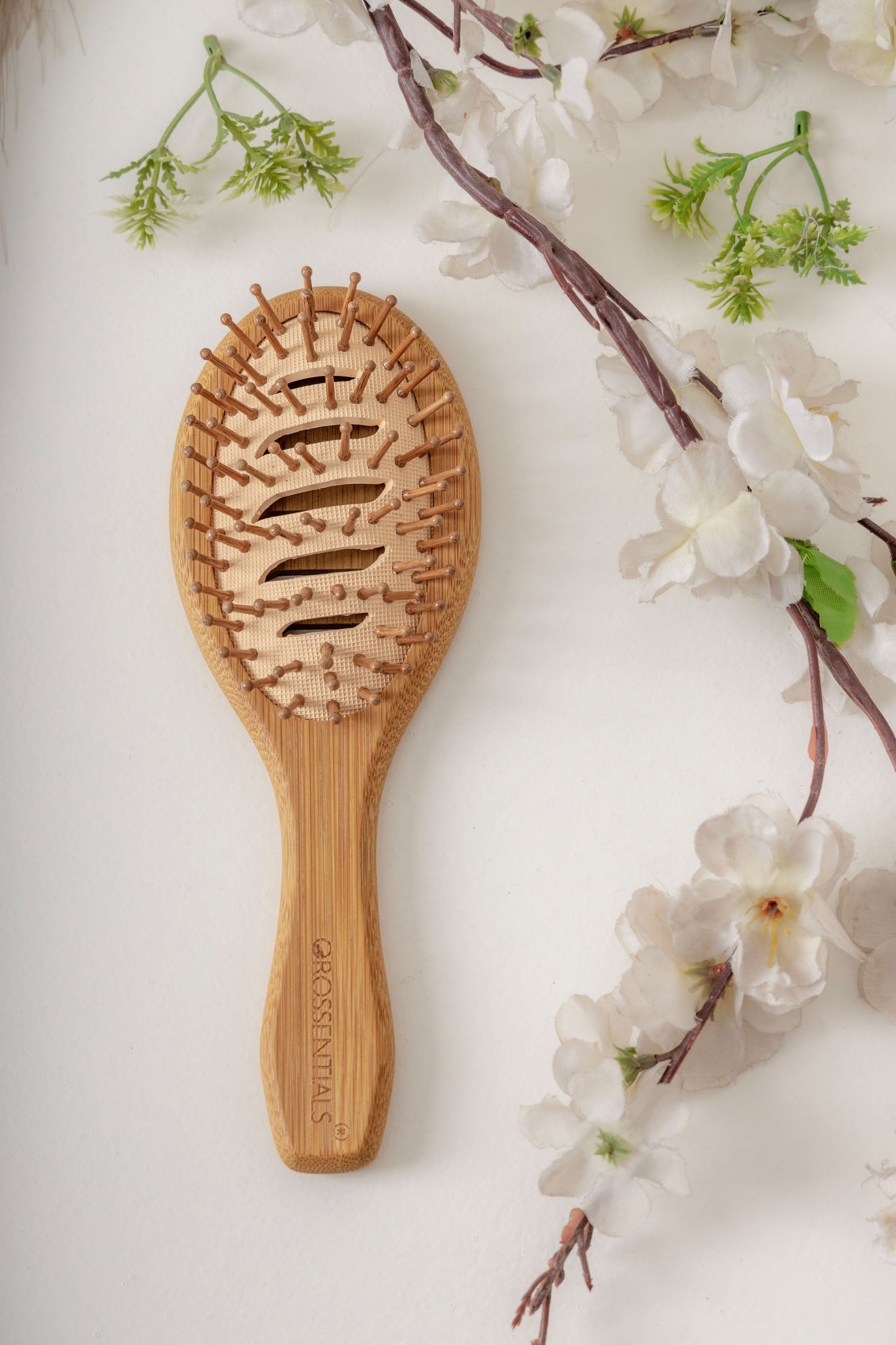 OROSSENTIALS Bamboo Wooden Vent Hair Brush (ORO-049)