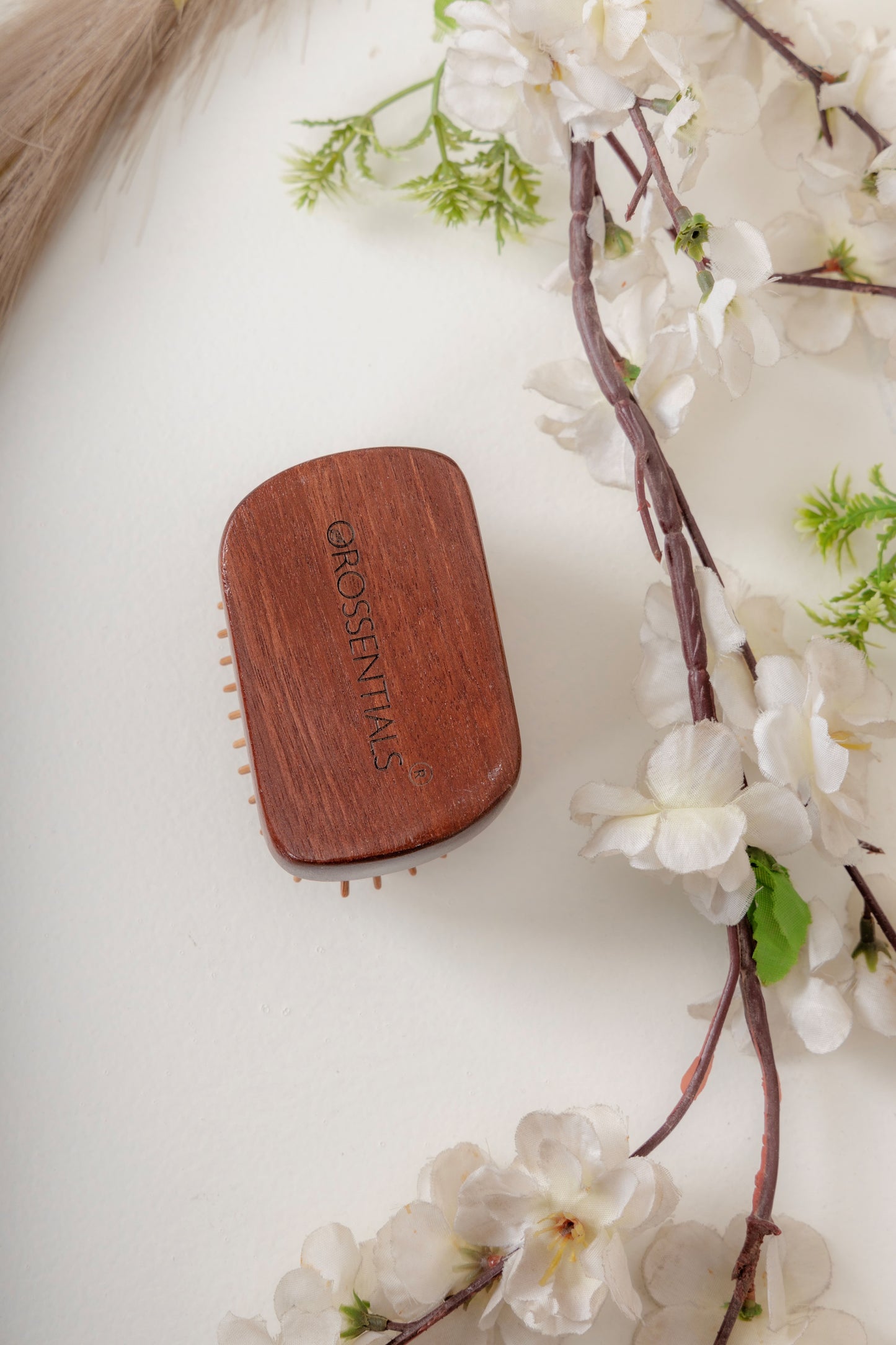 OROSSENTIALS Trending Natural Wooden  Hair Brush Without Handle Premium (ORO-052)