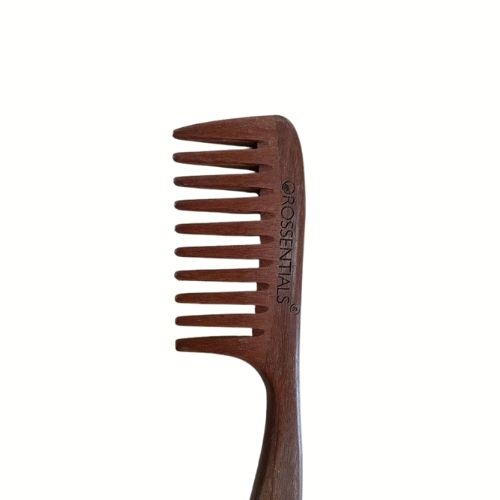 Sandalwood Hair Comb - Zero Waste Comb, 100% Wood, Plastic Free (ORO-059)