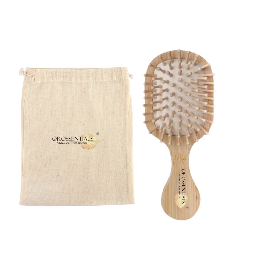 Orossentials Hair Brush Travel Compact Size (ORO-057)