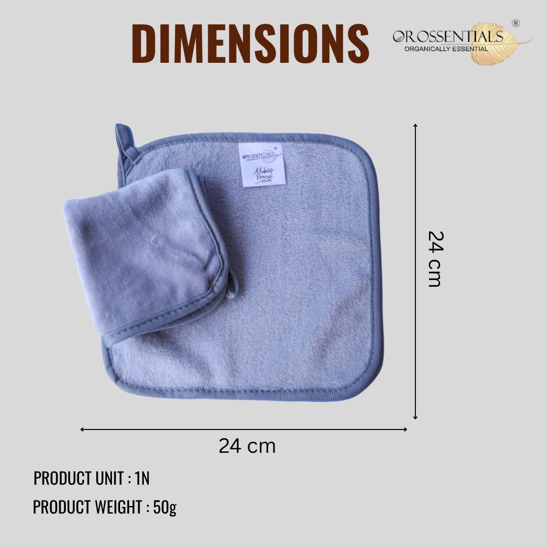 OROSSENTIALS Reusable Multi-Functional Makeup Removal Facial Cleansing Towel(ORO-036)