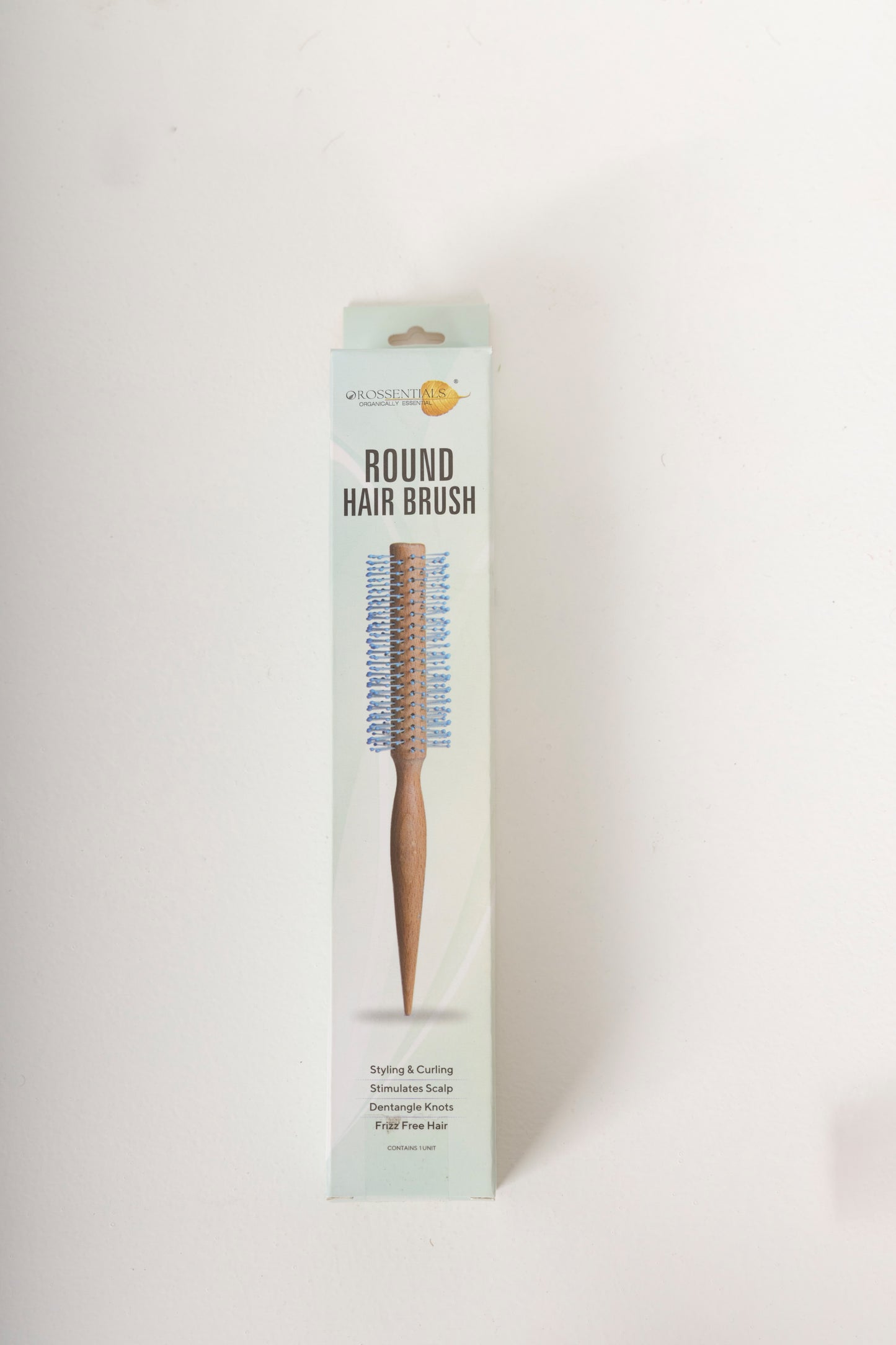 OROSSENTIALS  Round Nylon Blue Hair Brush (ORO-054)