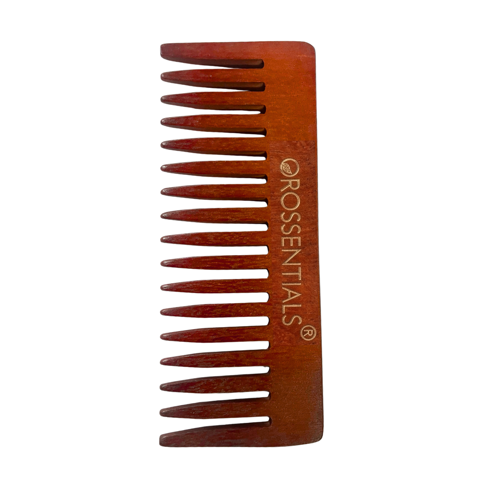 OROSSENTIALS DARK WOOD DETANGLING COMB ORO-061