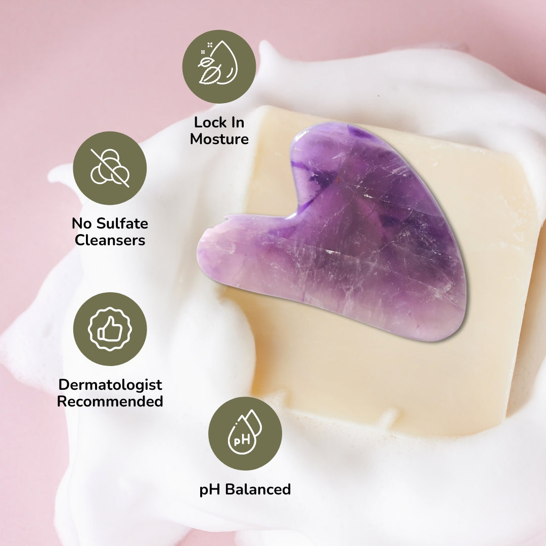 OROSSENTIALS Amethyst Gua Sha ORO-027