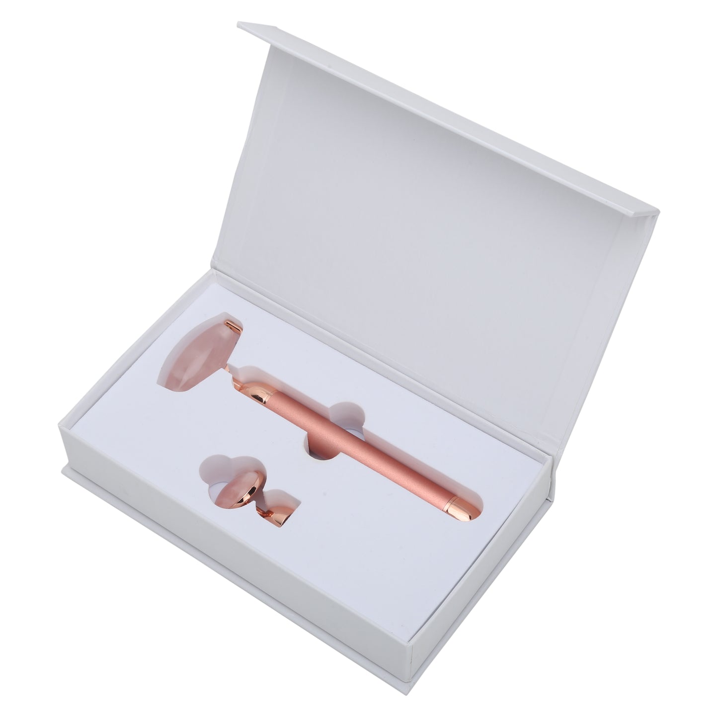 OROSSENTIALS electric vibtrating face roller pink handle ORO-033