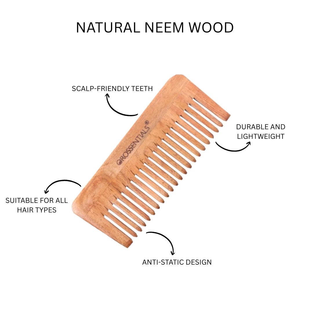 Neem Wood Comb Detangling [ORO-009]