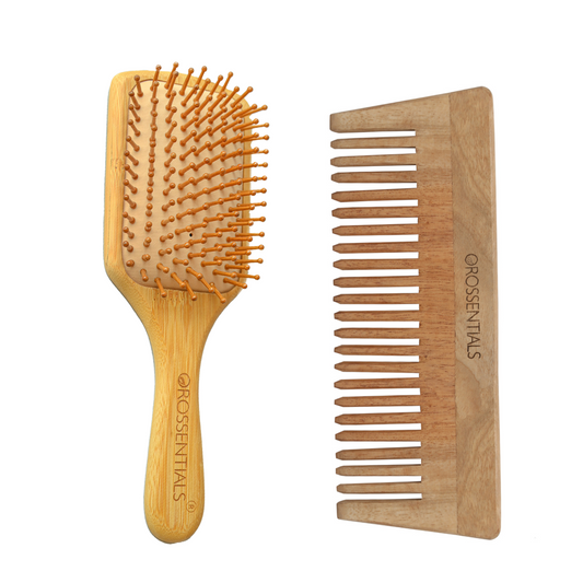 Hair brush and Entangle comb - Combo
