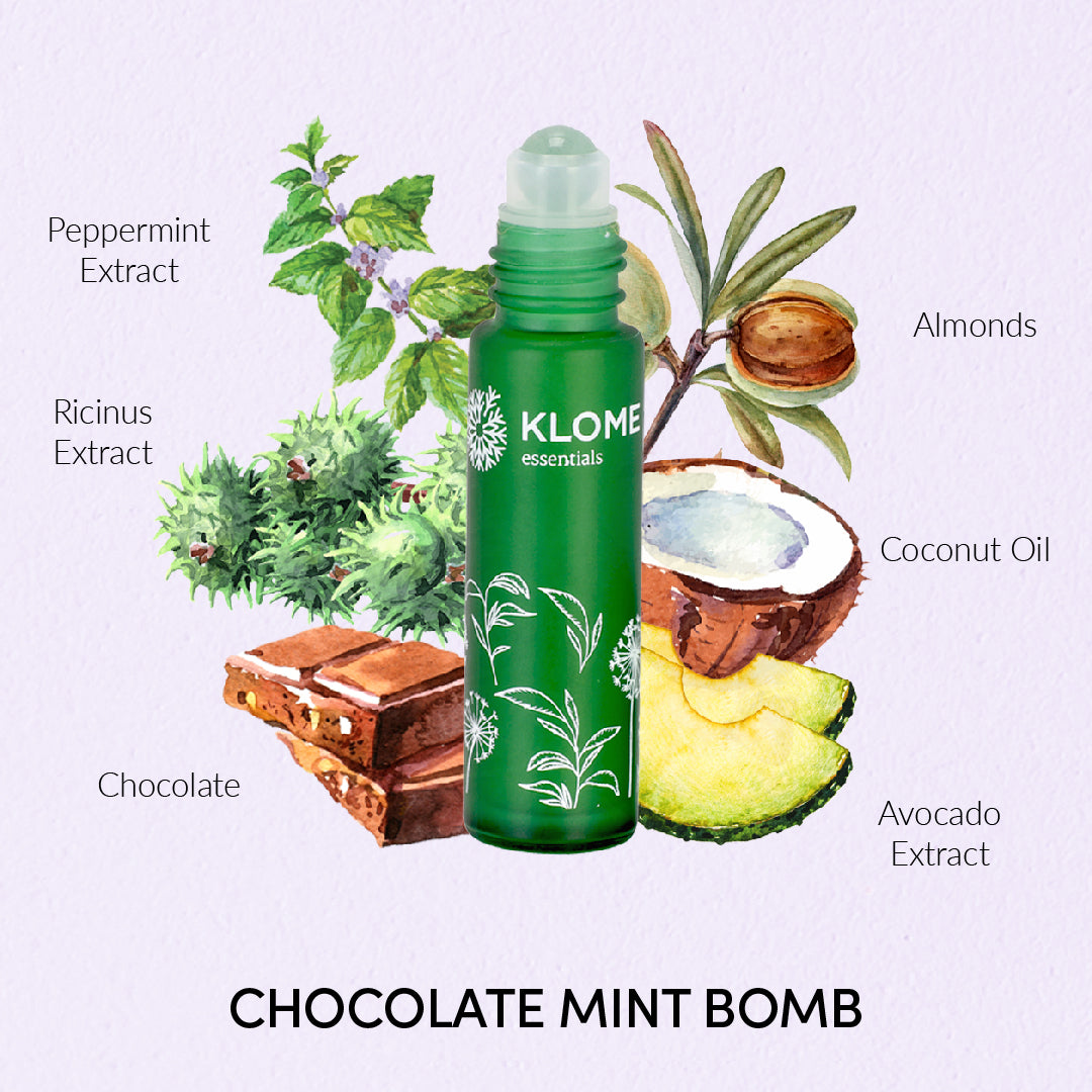 Mint & Chocolate Bomb- Lip Oil