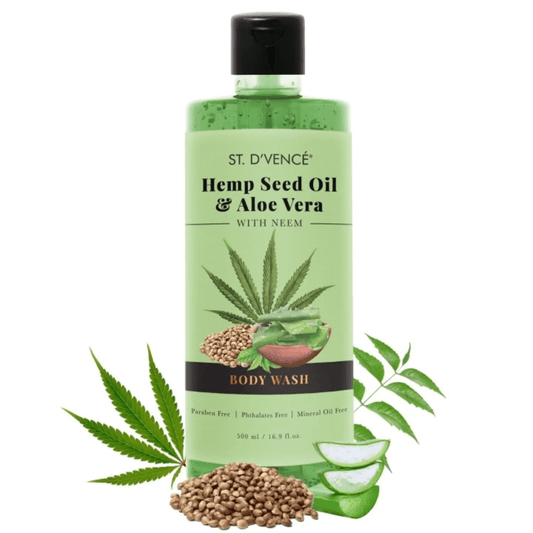Hemp Seed & Aloe Vera Body Wash (500ml)