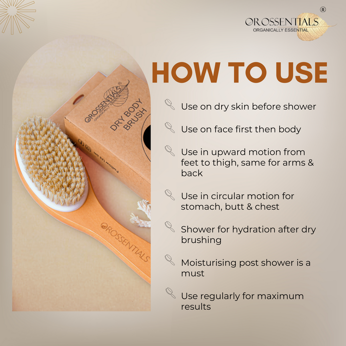 Dry Body Brush