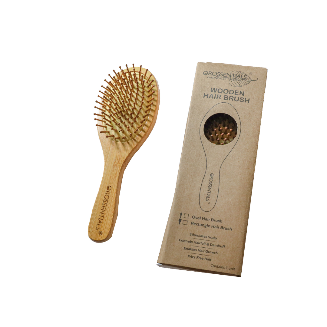 Wooden discount hair brush