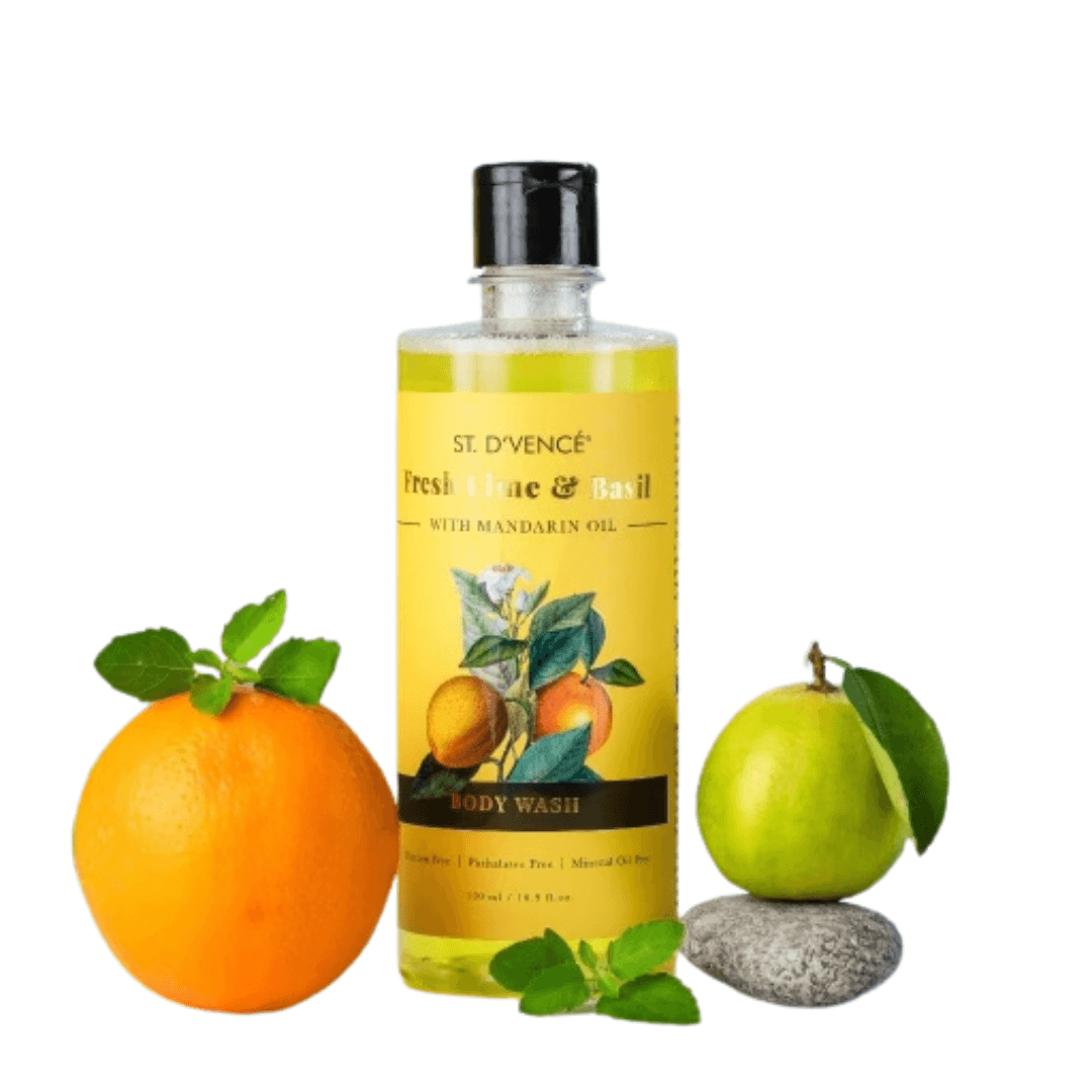 Fresh Lime & Basil Body Wash (500ml)