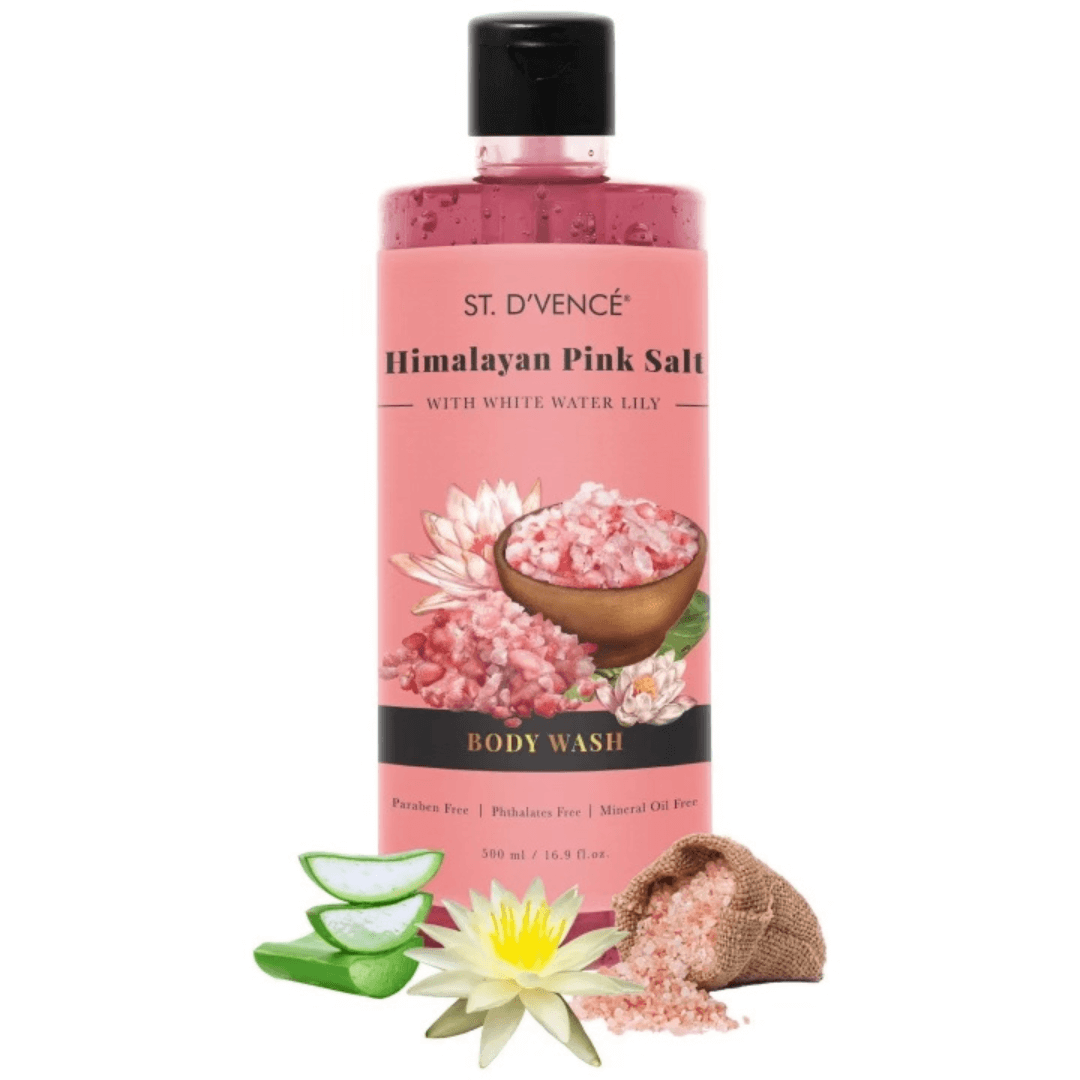 Himalayan Pink Salt With White Water Lily Body Wash (500ml)