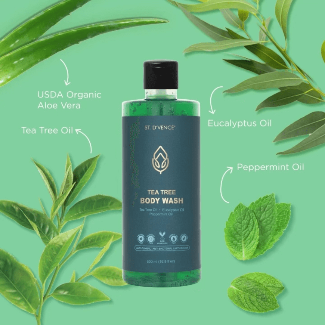 Tea Tree Body Wash with Eucalyptus And Peppermint Oil